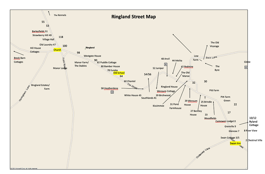 Ringland Street Map